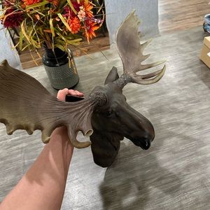 Faux Moose Head